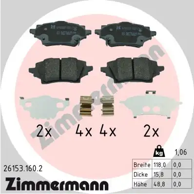 ZIMMERMANN 26153.160.2