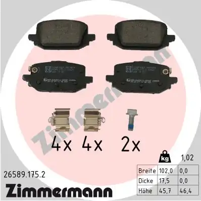 ZIMMERMANN 26589.175.2