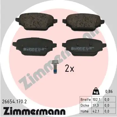 ZIMMERMANN 26654.170.2