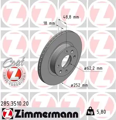 ZIMMERMANN 285.3510.20