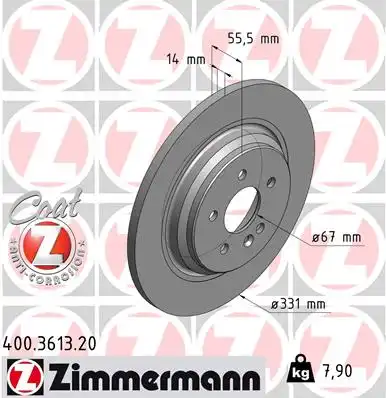 ZIMMERMANN 400.3613.20