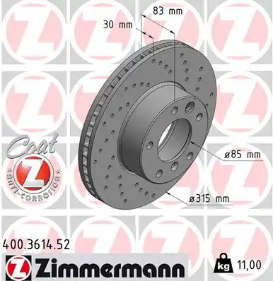 ZIMMERMANN 400.3614.52