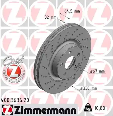 ZIMMERMANN 400.3636.20