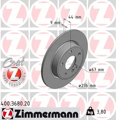 ZIMMERMANN 400.3680.20