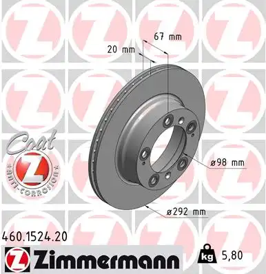ZIMMERMANN 460.1524.20
