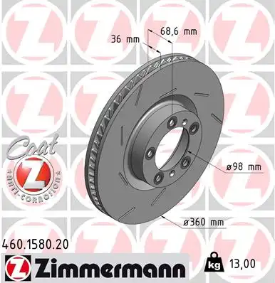 ZIMMERMANN 460.1580.20
