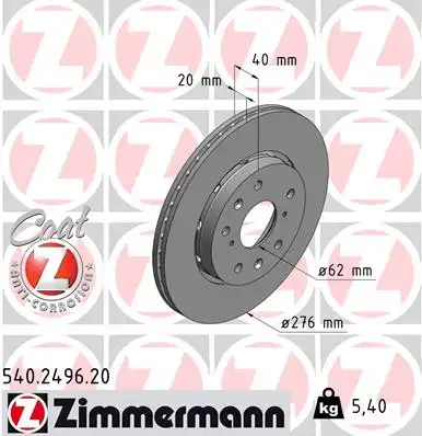 ZIMMERMANN 540.2496.20