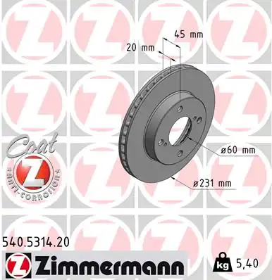 ZIMMERMANN 540.5314.20