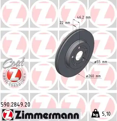 ZIMMERMANN 590.2849.20
