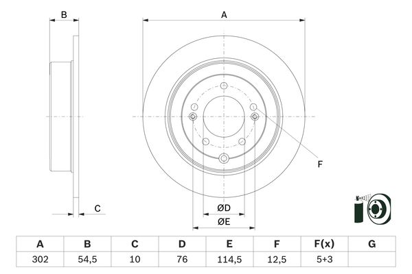 BOSCH 0 986 479 E45