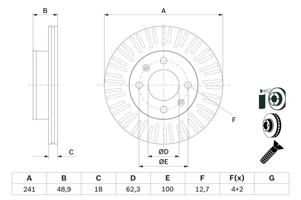 BOSCH 0 986 479 E73