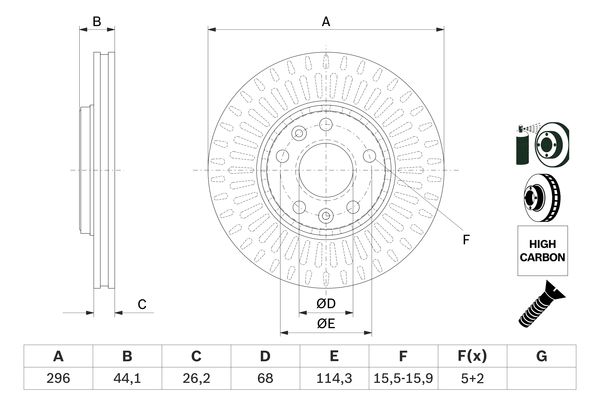 BOSCH 0 986 479 E77