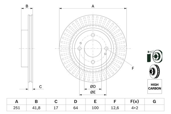 BOSCH 0 986 479 F14