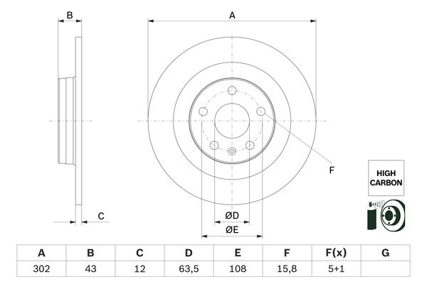 BOSCH 0 986 479 F31