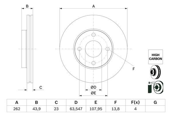 BOSCH 0 986 479 F70