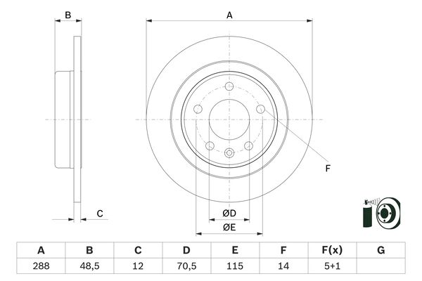 BOSCH 0 986 479 F83