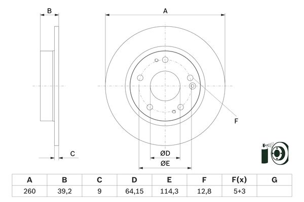 BOSCH 0 986 479 G17
