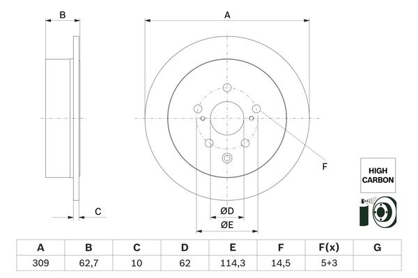 BOSCH 0 986 479 G61