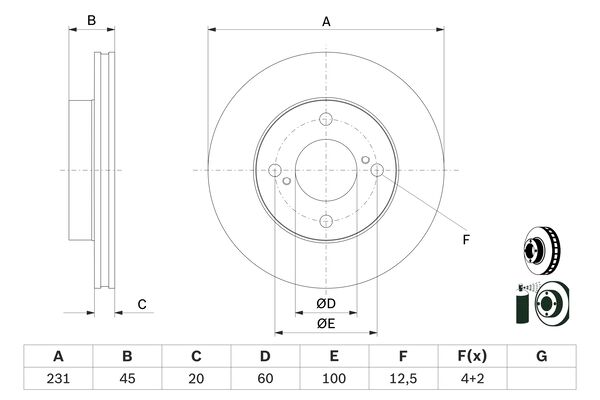 BOSCH 0 986 479 G92