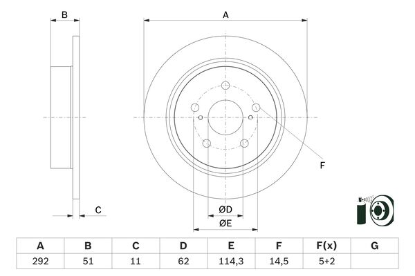 BOSCH 0 986 479 H27