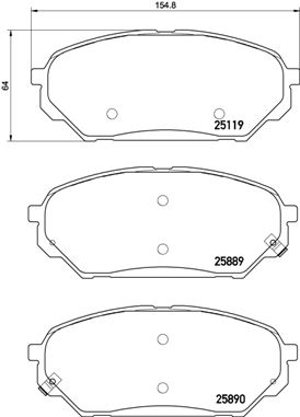 BREMBO P 30 071