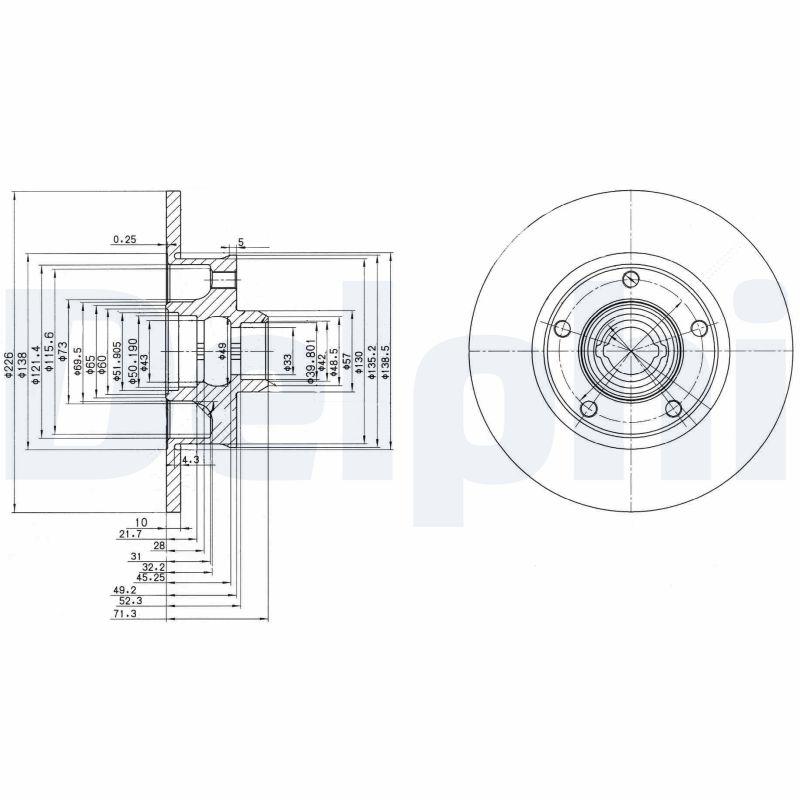 DELPHI BG2714