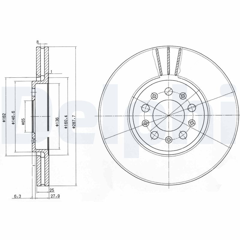 DELPHI BG3035-C