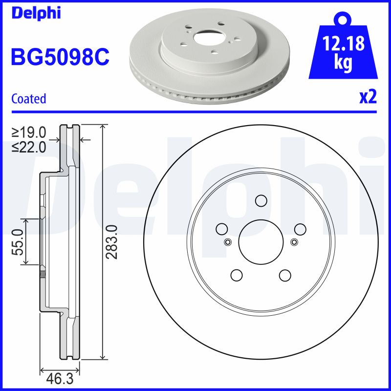 DELPHI BG5098C