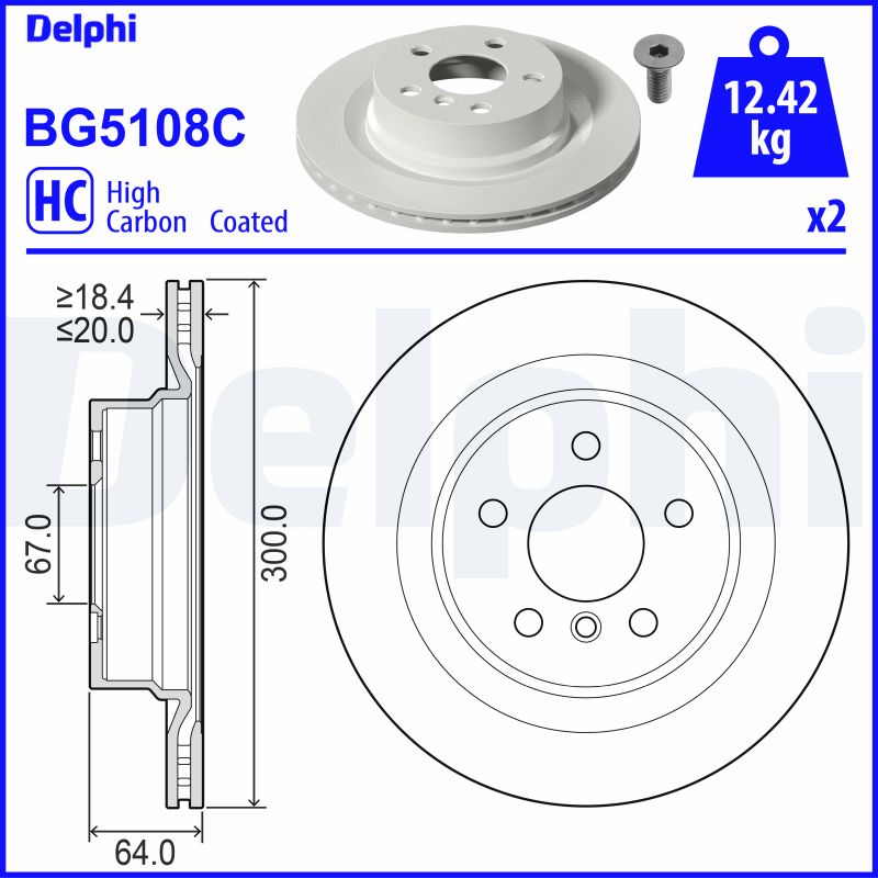 DELPHI BG5108C