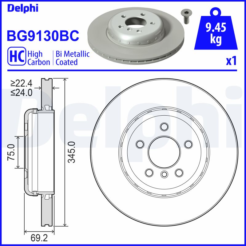 DELPHI BG9130BC