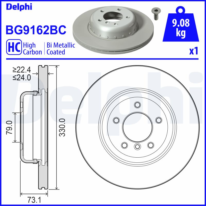 DELPHI BG9162BC