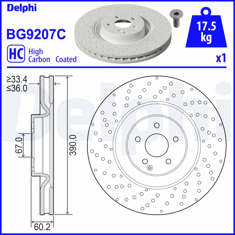 DELPHI BG9207C
