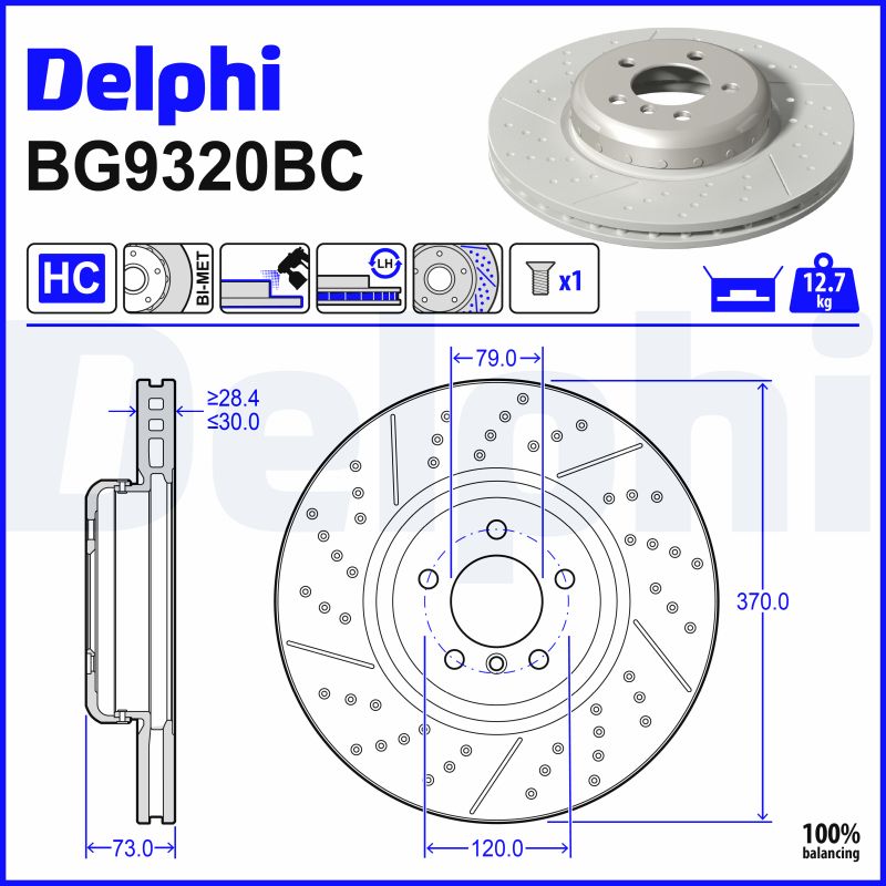 DELPHI BG9320BC