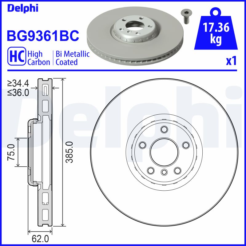 DELPHI BG9361BC