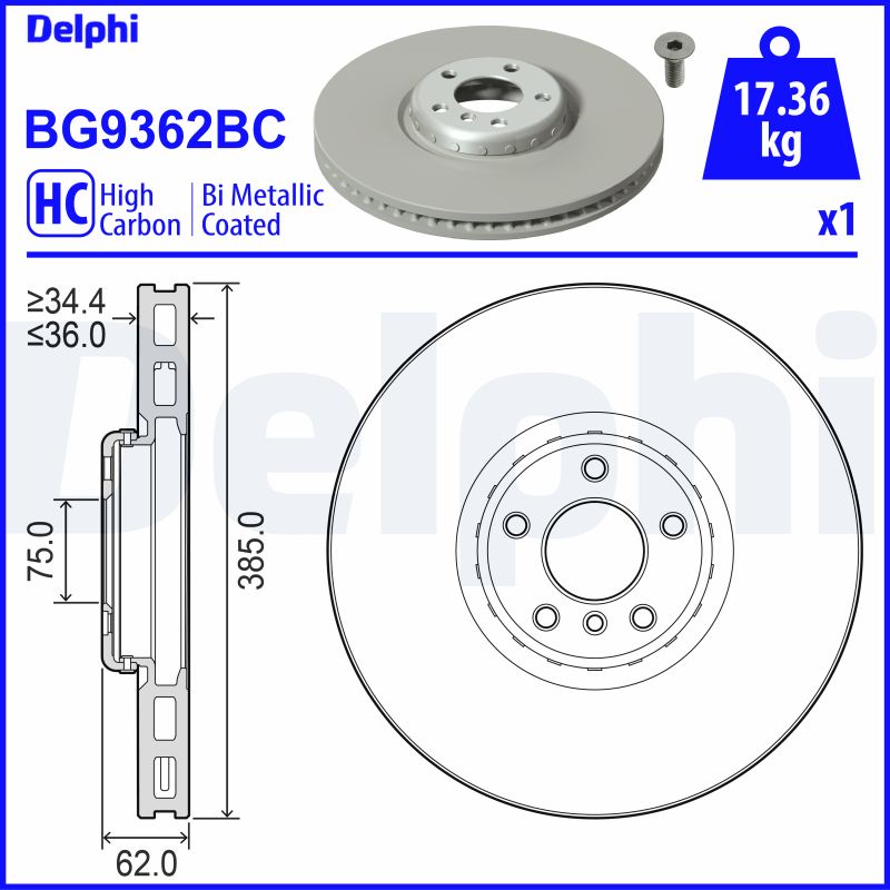 DELPHI BG9362BC