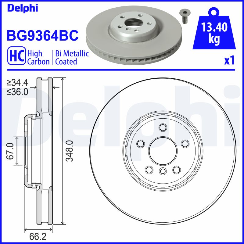 DELPHI BG9364BC