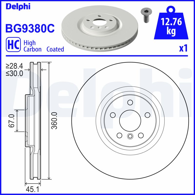 DELPHI BG9380C