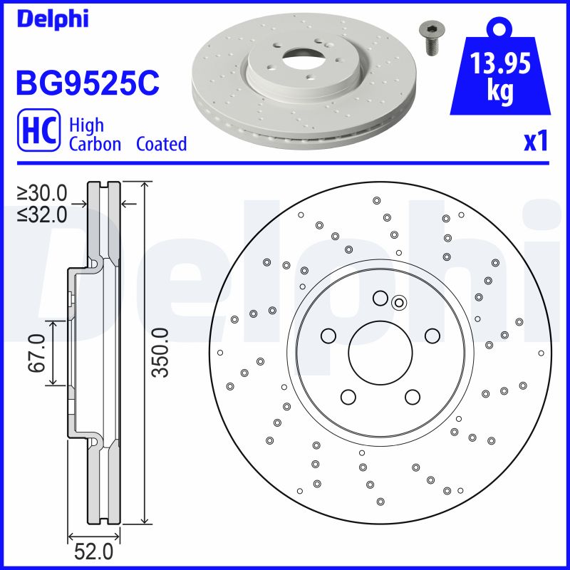 DELPHI BG9525C