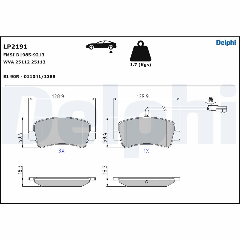 DELPHI LP2191