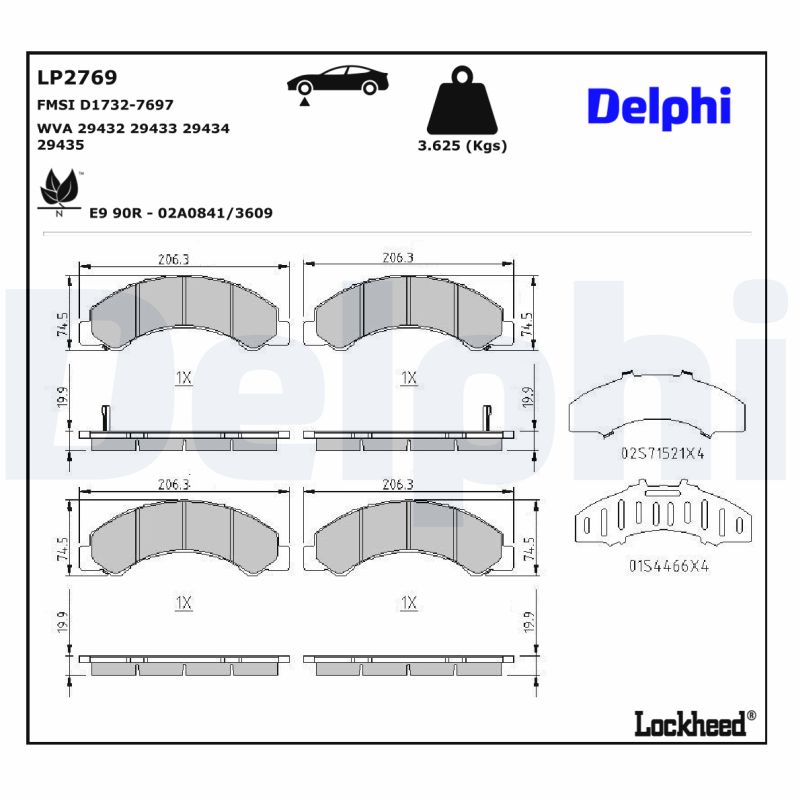 DELPHI LP2769