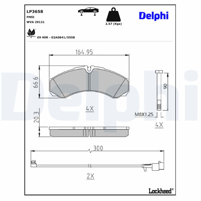 DELPHI LP3658
