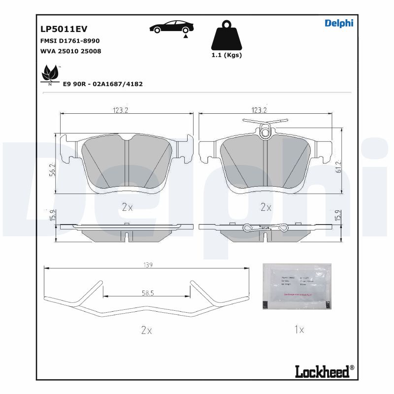 DELPHI LP5011EV