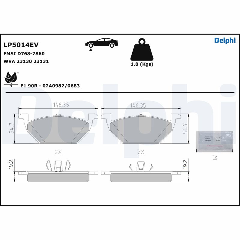 DELPHI LP5014EV