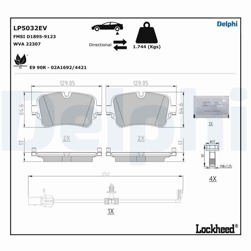 DELPHI LP5032EV