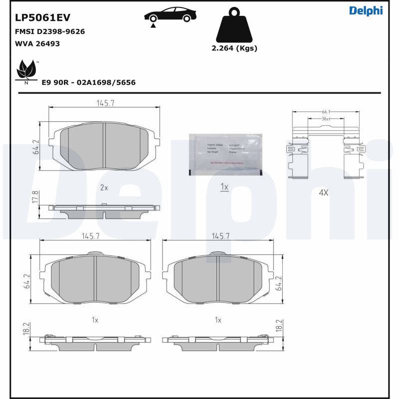 DELPHI LP5061EV