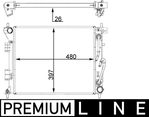 MAHLE CR 1405 000P