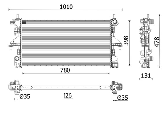 MAHLE CR 2631 000P