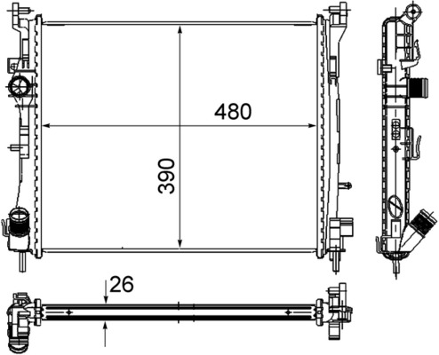 MAHLE CR 947 000S