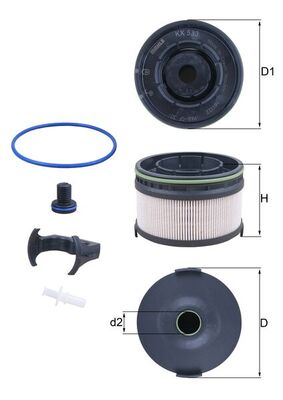 MAHLE KX 533 KIT