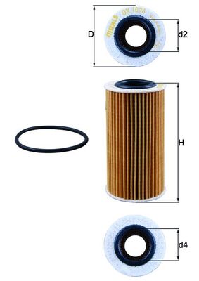 MAHLE OX 1076D